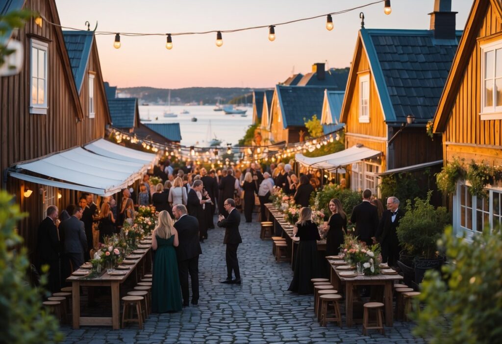 Fester och evenemang i historisk miljö - magiska upplevelser på västkusten